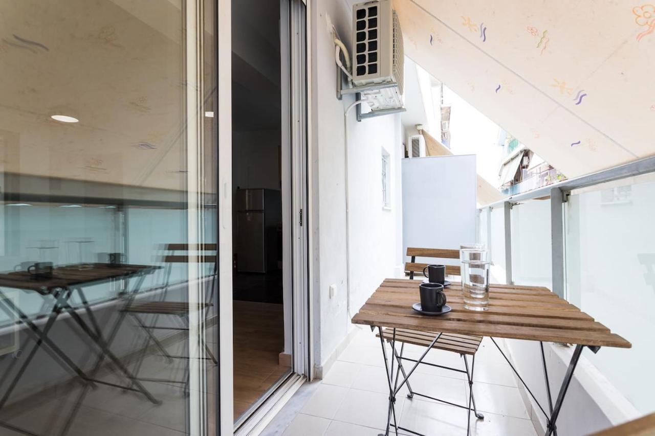 Stunning Flat With Lovely Terrace & Parking Garage Atény Exteriér fotografie