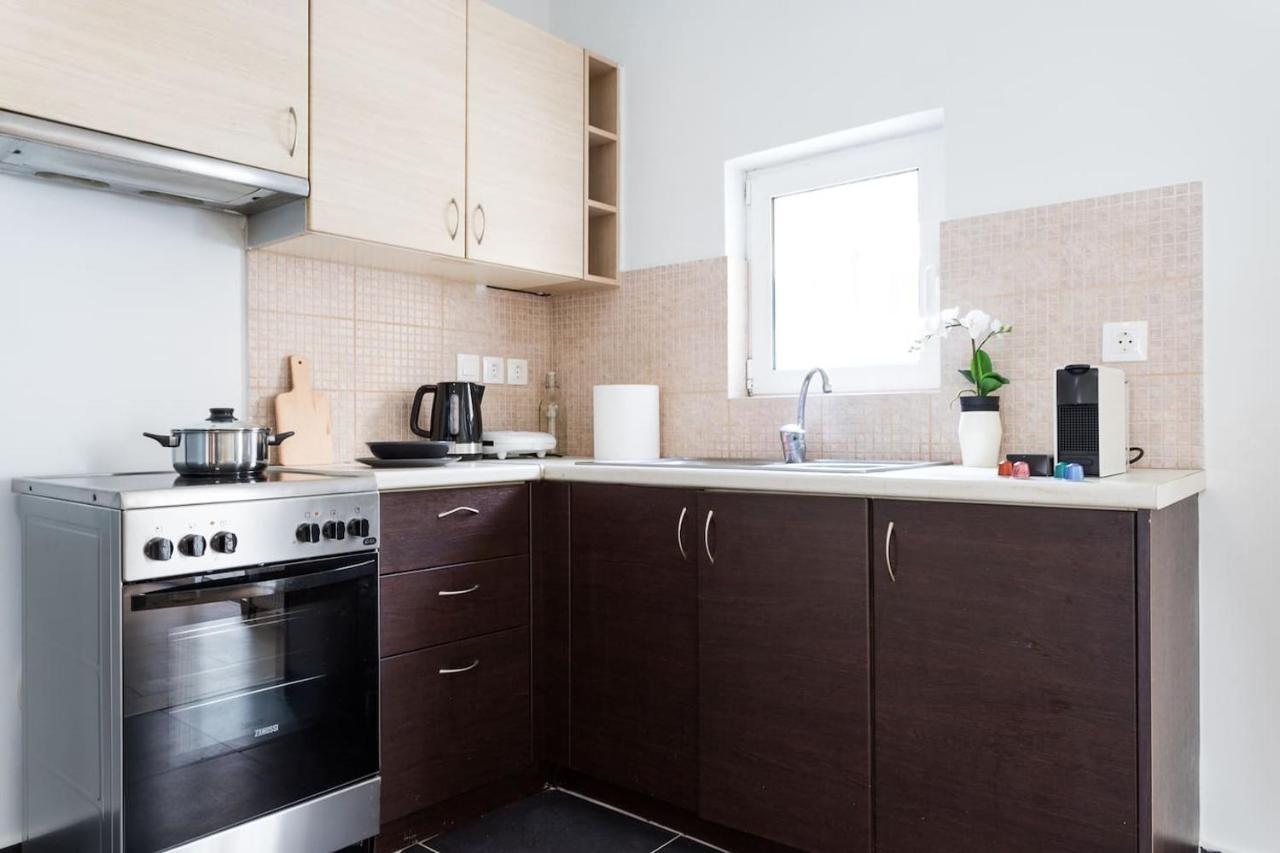 Stunning Flat With Lovely Terrace & Parking Garage Atény Exteriér fotografie